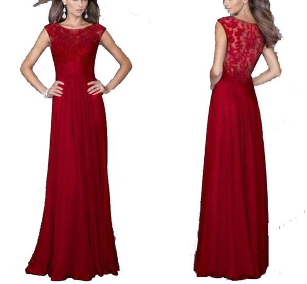 

ladies casual woman clothes summer dress women designer dresses evening dress cultivate oneself lace and chiffon back zipper longuette, Black;gray