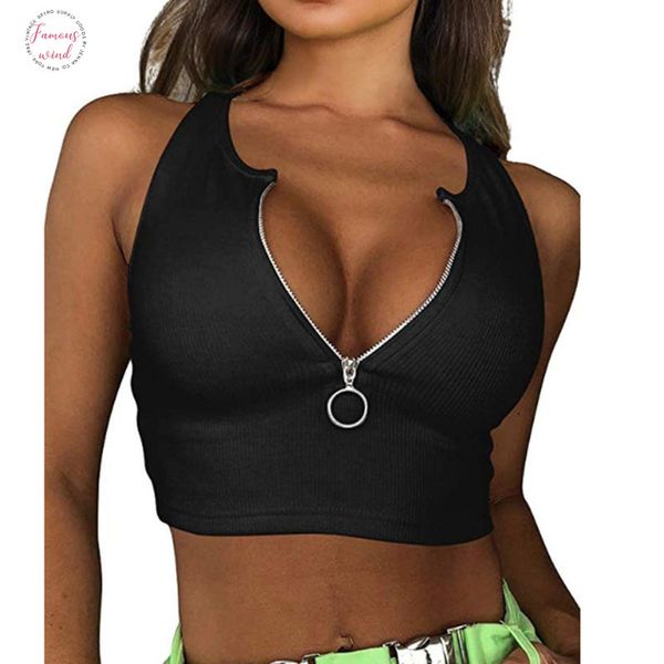 

повседневный новые женщины дамы sexy tank top vest рукавов лето crop top тонкий cami top черный синий оранжевый красный, White