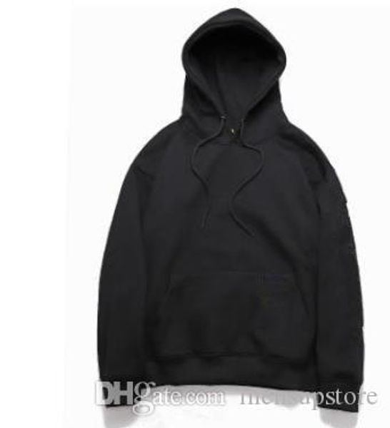 

kanye west hoodies men oversize designer hiphop street hoodie sweatshirts long sleeved, Black