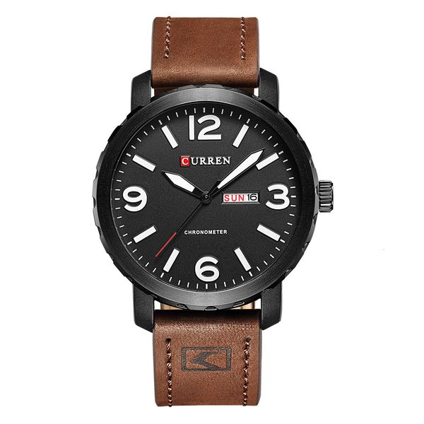 

new wristwatches leisure time waterproof quartz wrist diamond watch belt small calendar automatic casual mechanical watches master montre, Slivery;brown