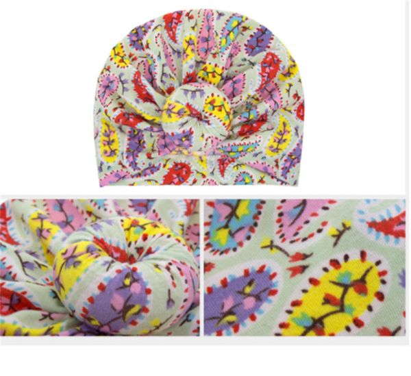 

ins lovely baby girls turban knot head wraps newborn infant hat flower headwear bohemian toddler kids ball knot donuts florals hats d3508, Slivery;white