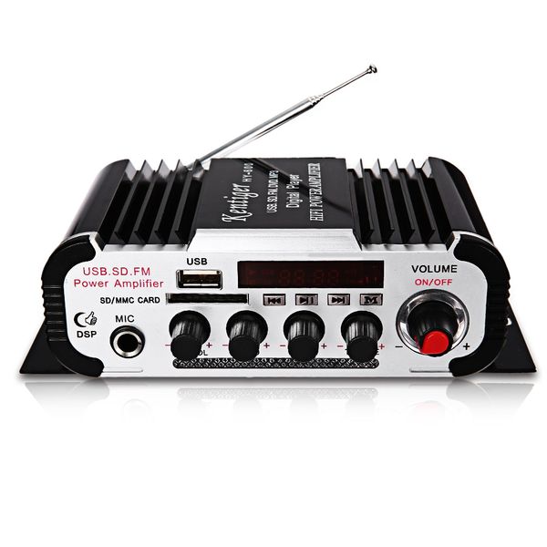 

kentiger hy - 600 ir control fm mp3 usb playback digital audio amplifier