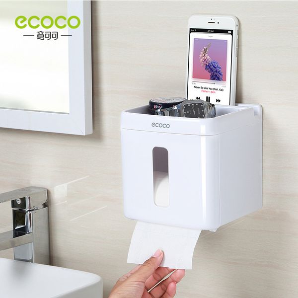

cross border short meaning of money cocoa more function waterproof tissue box toilet roll of paper canister avoid punch carton tissue frame