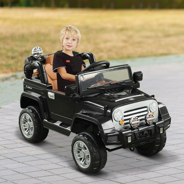 

12v kids battery powered off road truck with remote control electronics toy car