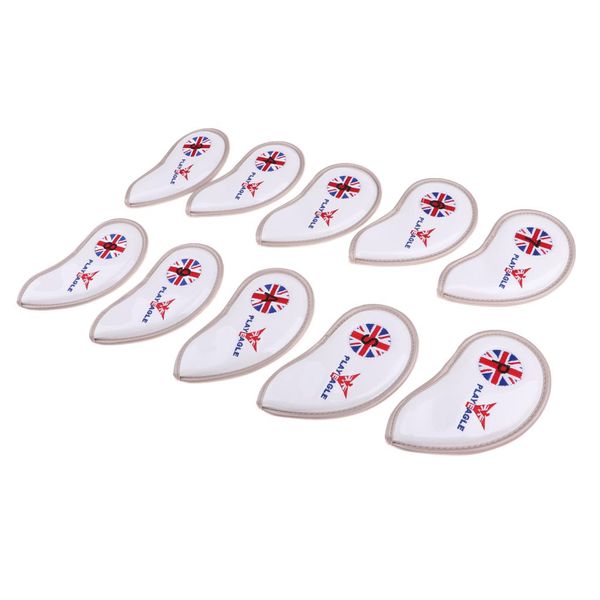 

10pcs/pack golf club head covers wedge iron protective iron covers headcover