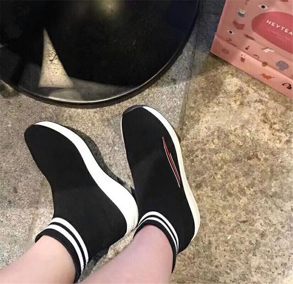 

luxury sock shoes casual shoe speed trainer sneakers speed trainer sock race runners black shoes men and women luxury shoe