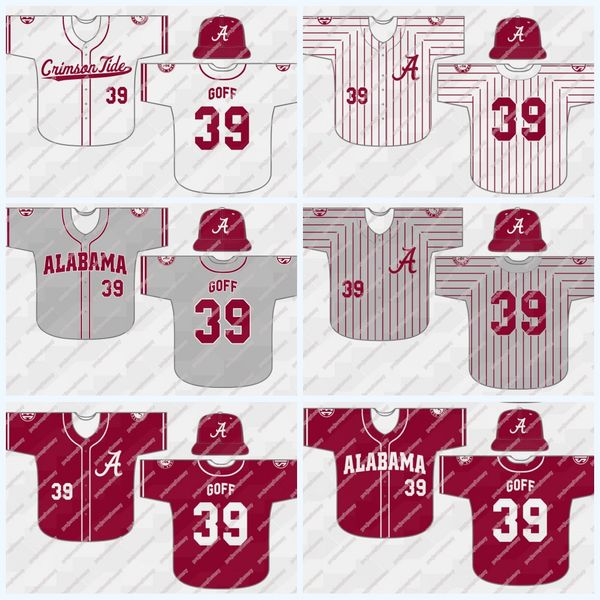

Alabama Crimson Tide NCAA College Baseball Jersey Stitched Embroidery Logos Jersey For Mens Womens Youth S-XXXL High Quailty Free Shipping