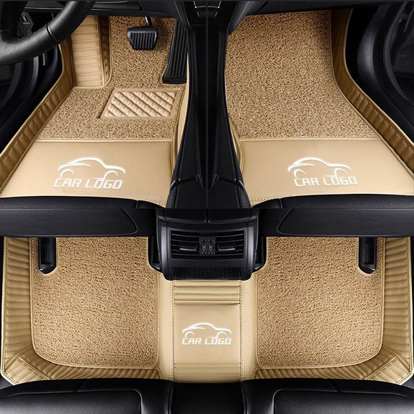 

car floor mats for toyota logo land cruiser 200 prado150/120 rav4 vios mark x crown avalon highlander camry car styling liner