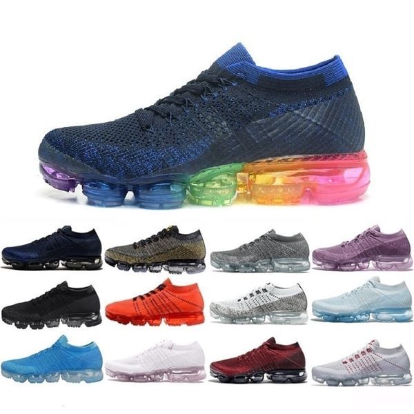 

горячая knit fly 1,0 кроссовки мужчины женщины bhm серый красный синий metallic тройной черный обувь спортивные кроссовки кроссовки 36-45