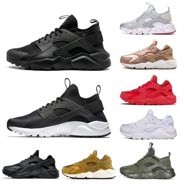 

huarache 4.0 1.0 men women running shoes classical triple white black red men women huarache shoes huaraches sports sneakers size 36-45