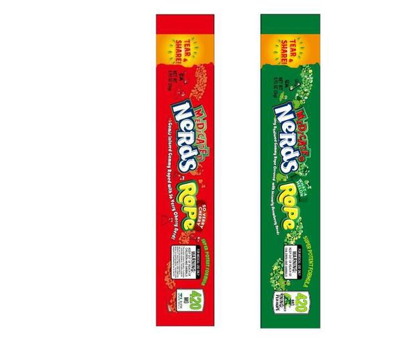 

420mg medicated nerds rope what-a melon so very cherry nerds rope bags packaging bag nerds rope candy nerdsrope gummy bags