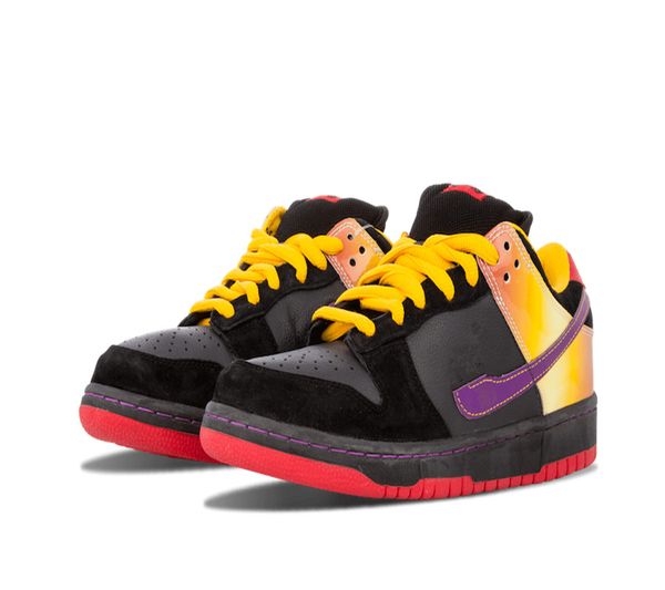 

2020 sb dunk low guns & roses appetite for destruction kids women men skateboard shoes casual sports shoes with box ing, Black