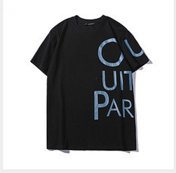 

2020 summer designer men's t-shirts fashion brand t shirts with letters printed casual short-sleeved men tee shirts s-2xl zmy3294, White
