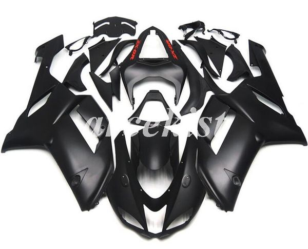 

4gifts new abs motorcycle fairings kits fit for kawasaki ninja zx-6r zx6r 2007 2008 6r 07 08 body set custom black matte
