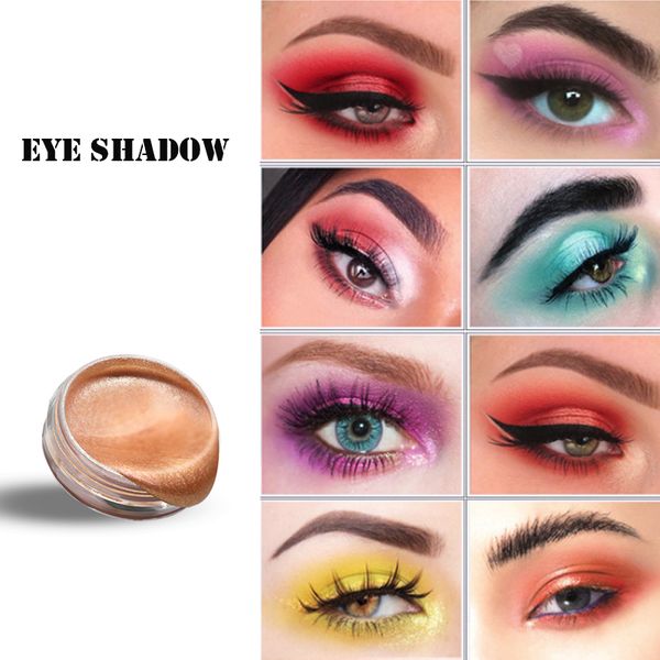 

жидкие тени для век блестящий металлический glow liquid eyeshadow водонепроницаемый lasting 7 цветов глаз алмаз тени с блестками отливом