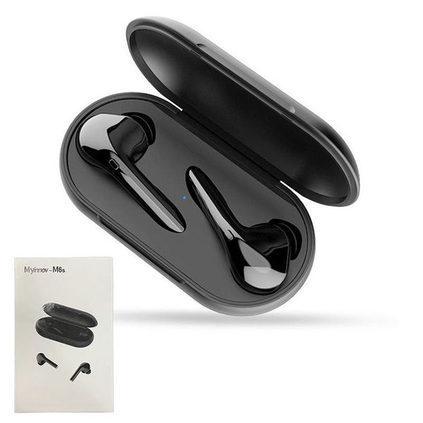 

M6S TWS Wireless Bluetooth 5.0 sports Headphones Touch Control Headset With Charging Box for iPhone Samsung