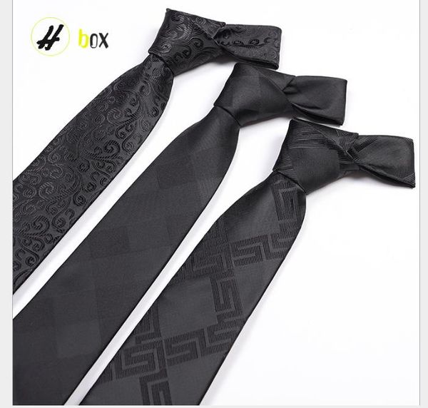 

men's tie formal business professional tie polyester arrow black tie, Blue;purple
