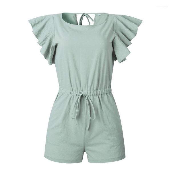 

jumpsuit new designer casual breif apparel holidays beach women's rompers ruffle sashes fashion hollow out ladies, Black;white