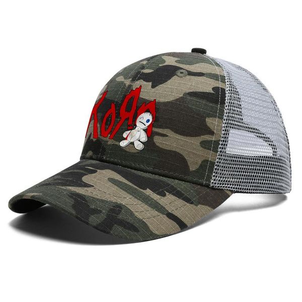 

мода korn doll logo мужской бейсболка дизайнер unique trucke шляпа корн-череп-logo korn encounter логотип new metal rock band skull, Blue;gray