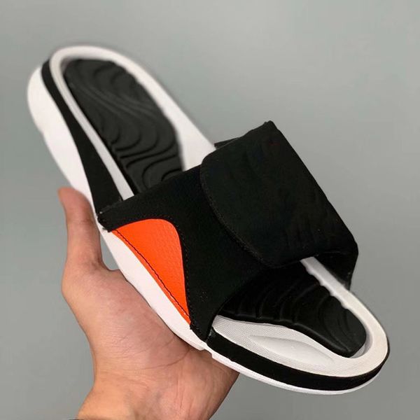 

designer slides basketball slippers men flip flops women sandals breathable shoes party beach sandals casual shoes with box sz us 11, Black