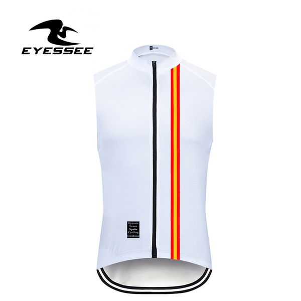 

2019 summer men's cycling spain sleeveless clothing bicycle vest 2 colors eyessee pro sleeveless breathable cycling vest, Black