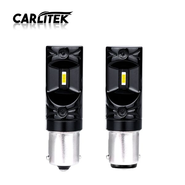 

2 pcs carlitek 2csp-1860-a car led high power 1156 1157 led headlight signal lamps bulb car white dc12v-24v ip68