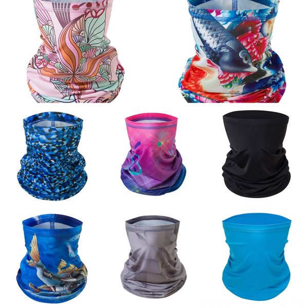 

0ouky women scarf face handkerchief 38 styles silk chiffon mask outdoor windproof half masks dust-proof sunshade face scarf, Black