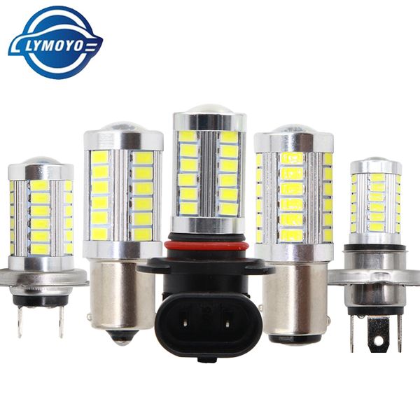 

lymoyo 9006 hb4 led 9005 hb3 h4 h7 h11 h8 ba15s t20 5630 33smd fog lamp daytime running light turning braking bulb white dc12v