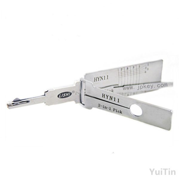 

Original LISHI HYN11 2-in-1 Auto Pick and Decoder For Hyundai Auto Pick Sets Lock Pick Locksmith Tools