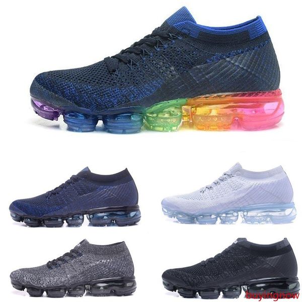 

rainbow flair cushion man casual athletic sports corss hiking jogging walking outdoor couple shoes size36-45