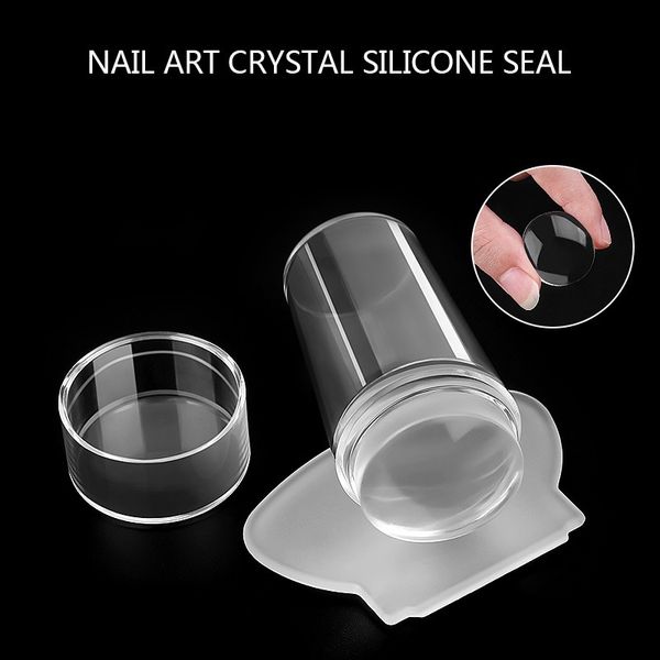 

профессиональный прозрачный ногтей стампер скребок nail art stamping шаблона планшеты изображения stamp плиты art stamping tool *