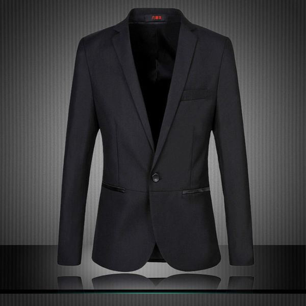 

new 2019 masculine blazer mens suit jacket coat slim fit male formal casual blaser men for prom wedding big size 5xl 6xl #9836, White;black