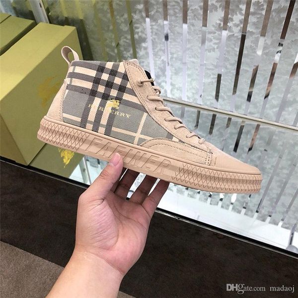 

20wn 2020 new high men's shoes spring couples wild canvas shoes men's korean version of the trend casual shoes yetc4, Black