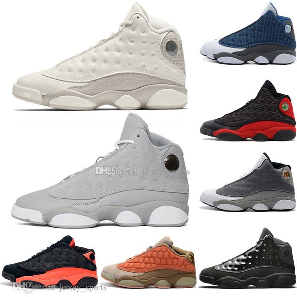 

13 13s cap and gown terracotta blush mens basketball shoes dmp history of flight flints bred men sports sneakers designer outdoor