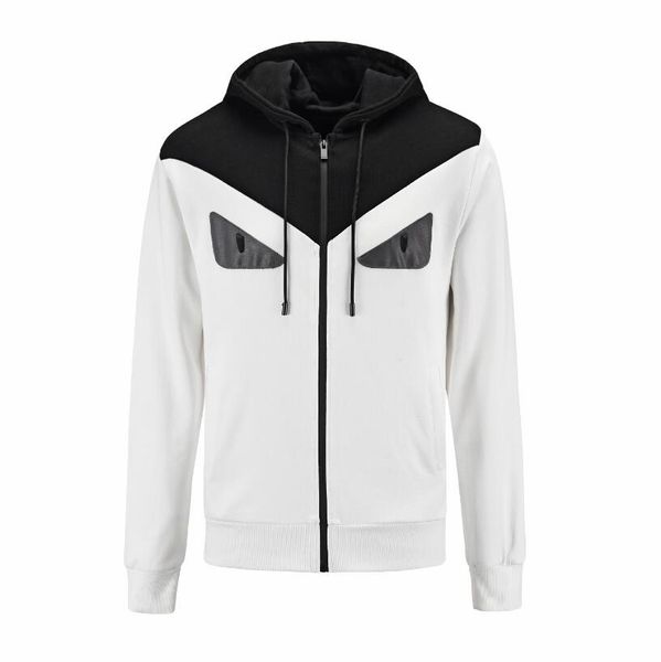 

fashion mens designer winter coats casual contrast color sport coats men luxury eyes jackets ing, Black;brown