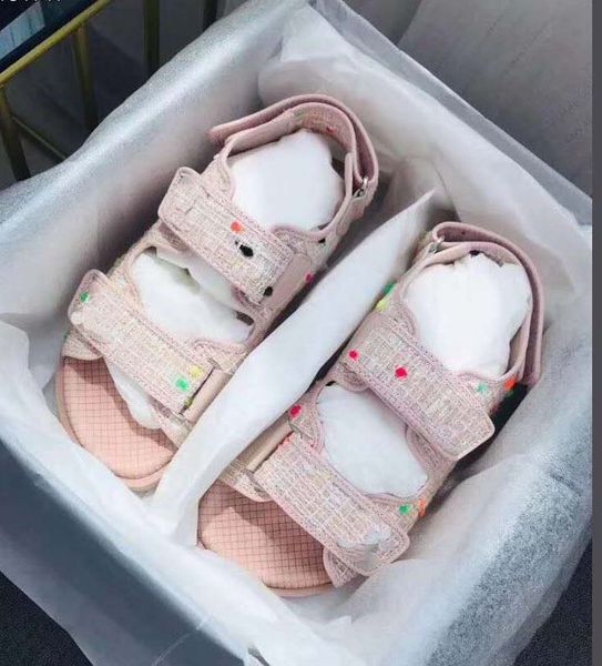 

with box slippers sandals slides slippers sandals designer shoes huaraches flip flops loafers for woman by shoe06 xne1402, Black