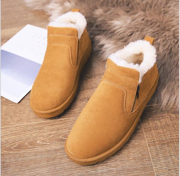 

winter new snow boots plus velvet cotton shoes women's boots, Black