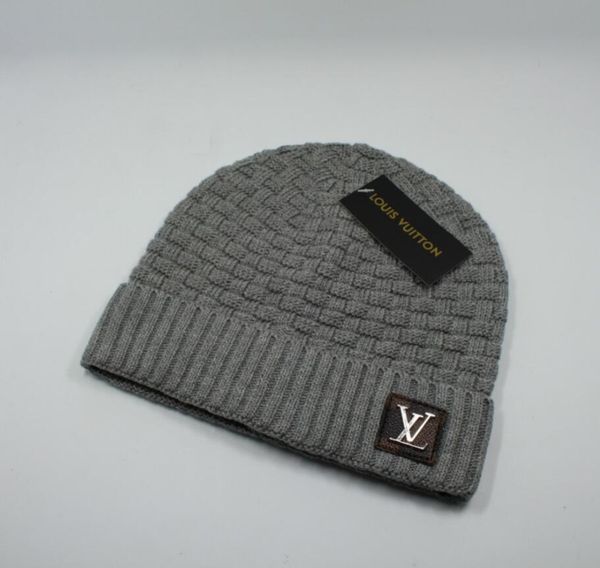 

Hight quality man women autumn winter beanie cap ca ual knitted port cap ki gorro ugea warm de igner wool knit hat kull cap 812