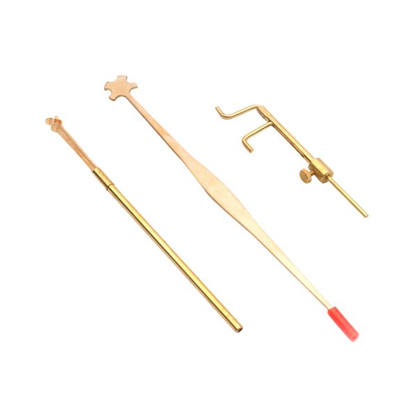 

1 set cello sound post gauge measurer+retriever clip+setter diy