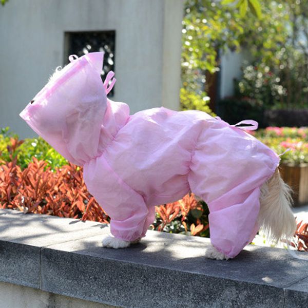 

собаку защитный костюм одноразовые пэт защитная одежда собак легкая одежда уменьшает шерсть животных собака бактерий безопасный аксессуары