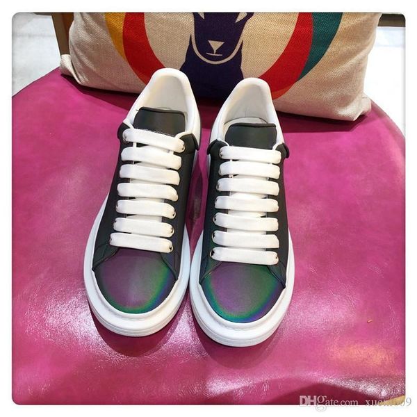 

2019 name brand man casual shoes flat fashion wrinkled leather lace-up high male arena trainer shoes xsd190508, Black