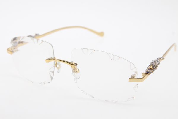 

rimless новый резные объектив t8200761 леопарда алмазов серии солнцезащитные очки горячие солнцезащитные очки водителя мужчины женщины на от, White;black