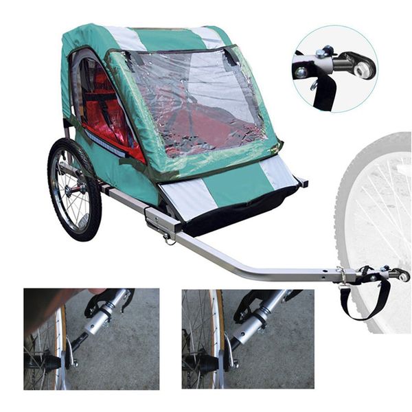 

bike trailer steel linker bicycle trailer classic hitch universal model baby pet coupler hitch linker adapter