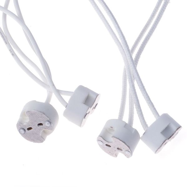 

G5.3 Lamp Holder Wired GU5.3 Lamp Base Socket MR11 MR16 Lamp Holder Adapter Plug for Light Cup