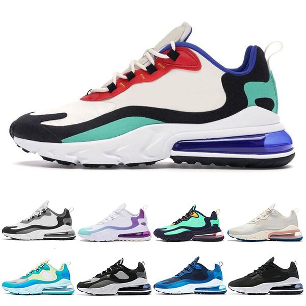 

36 45 react men running bauhaus blue void dust purple chalk hyper jade mens trainers women sports sneakers size - outdoor shoes