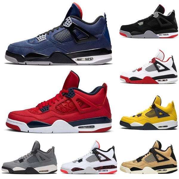 

2020 loyal blue 4 4s men basketball shoes what the bred cool grey mushroom punch cactus jack outdoor mens trainers sports sneakers