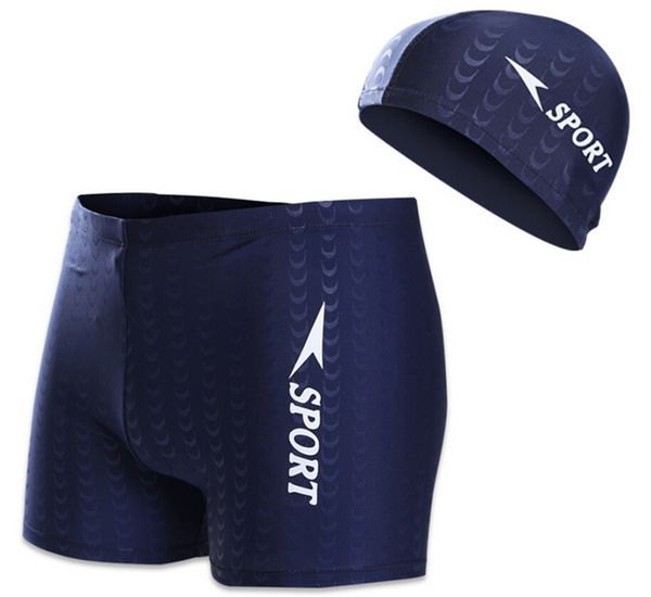 

new men swim swimming trunks professional swimwear shorts large size xl-xxxl