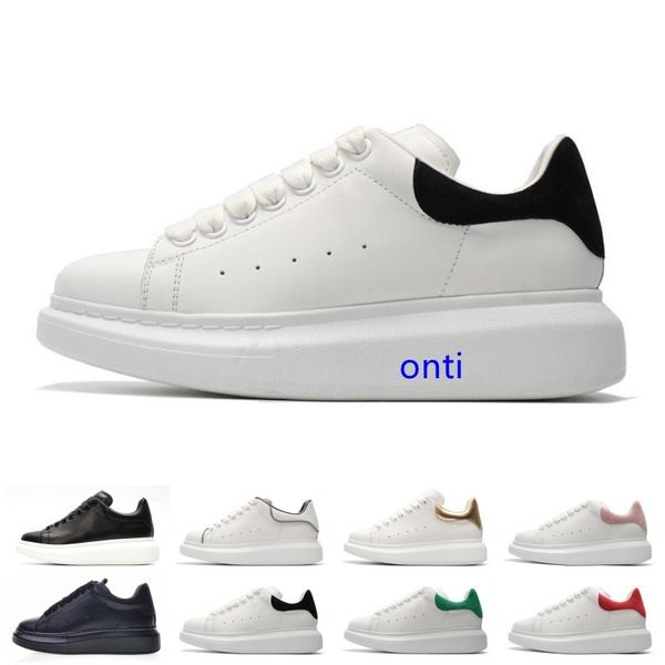 

wholesale mens designer shoes white leather 3m reflective casual for girl women black gold red fashion comfortable flat sports sneaker