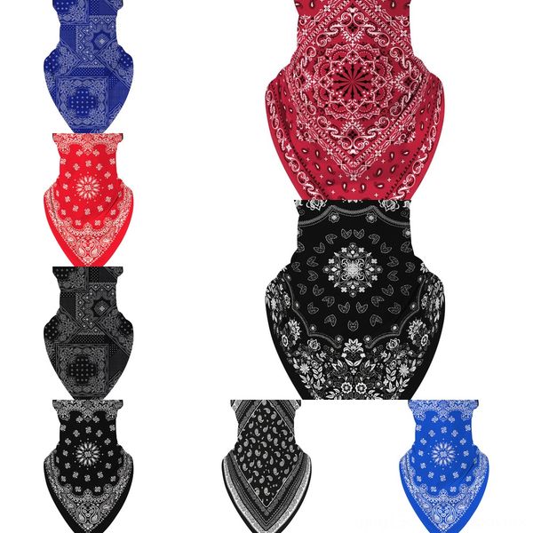 

ywlaa rock punk skull cycling women fishing half face mask multifunctional headband magic scarf 3d caps mask for men bicycle, Black