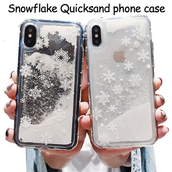 

for iphone xs max phone case quicksand epoxy tpu all-inclusive protection factory direct sales support 10pcs delivery